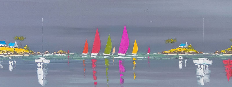 Boat Reflections Frederic Flanet