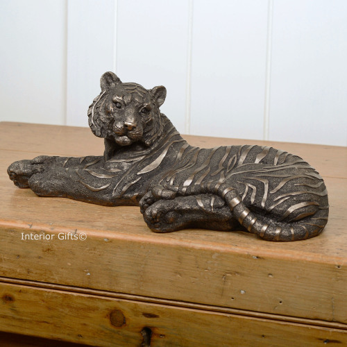 Frith Tiger MK003 Bronze Sculpture by Mitko Kavrikov from Natural World