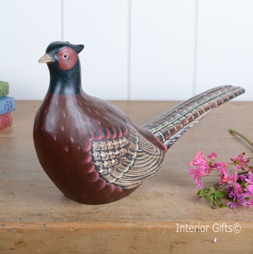 Archipelago Pheasant Wood Carving