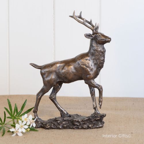 Bronze Sculpture of Majestic Stag