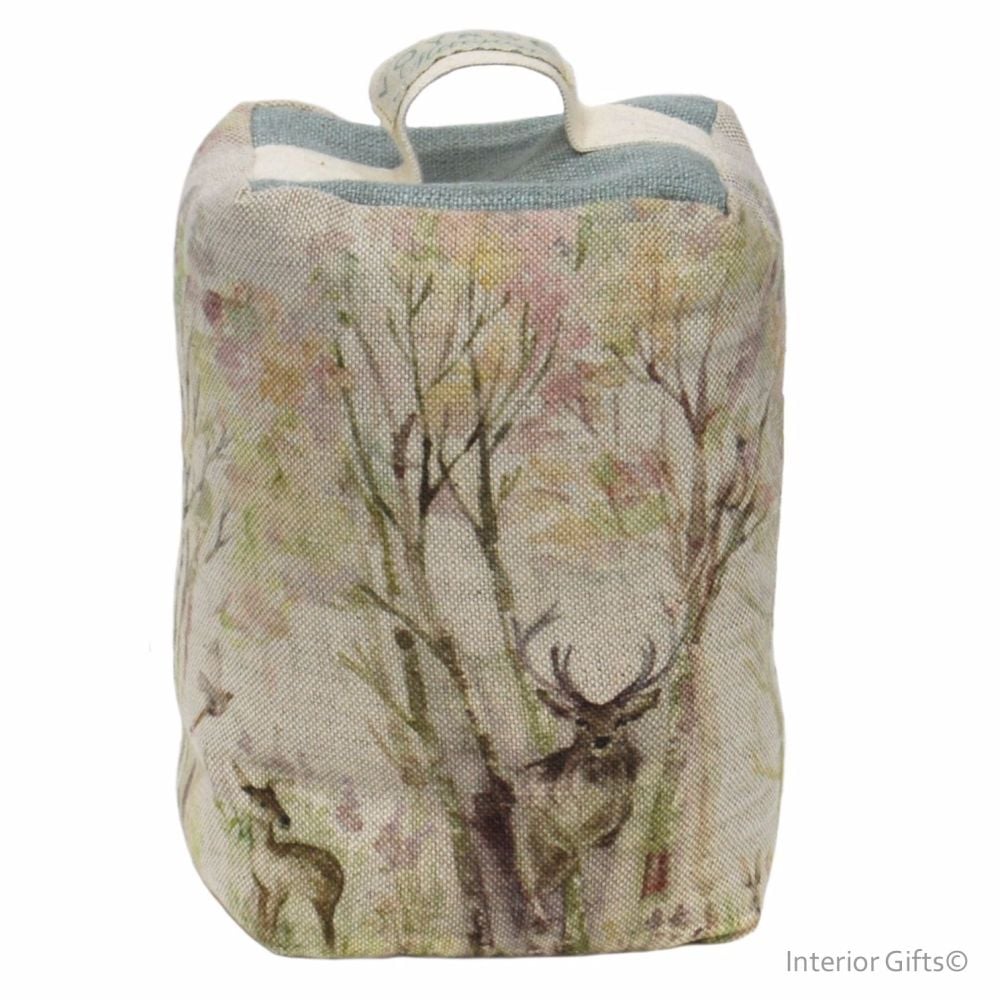 <!--003-->Stag in Enchanted Forest Door Stop - Voyage Maison