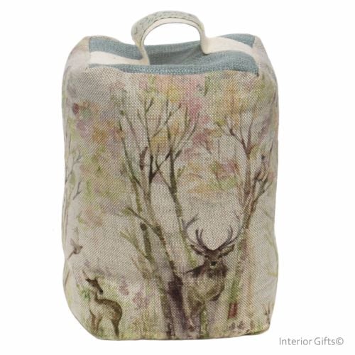 <!--003-->Stag in Enchanted Forest Door Stop - Voyage Maison