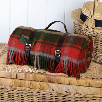 waterproof picnic rug with carrying straps