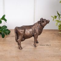Buttercup Cow Standing Frith Bronze Sculpture Miniature *NEW* by Thomas Meadows