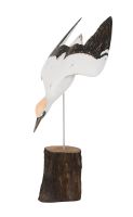 Archipelago Small Gannet Diving Bird Wood Carving *NEW*