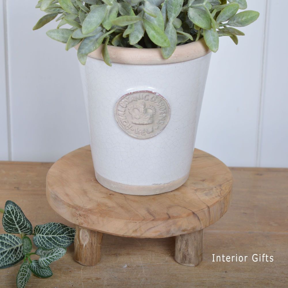 Decorative Wooden Reclaimed Pot Stand