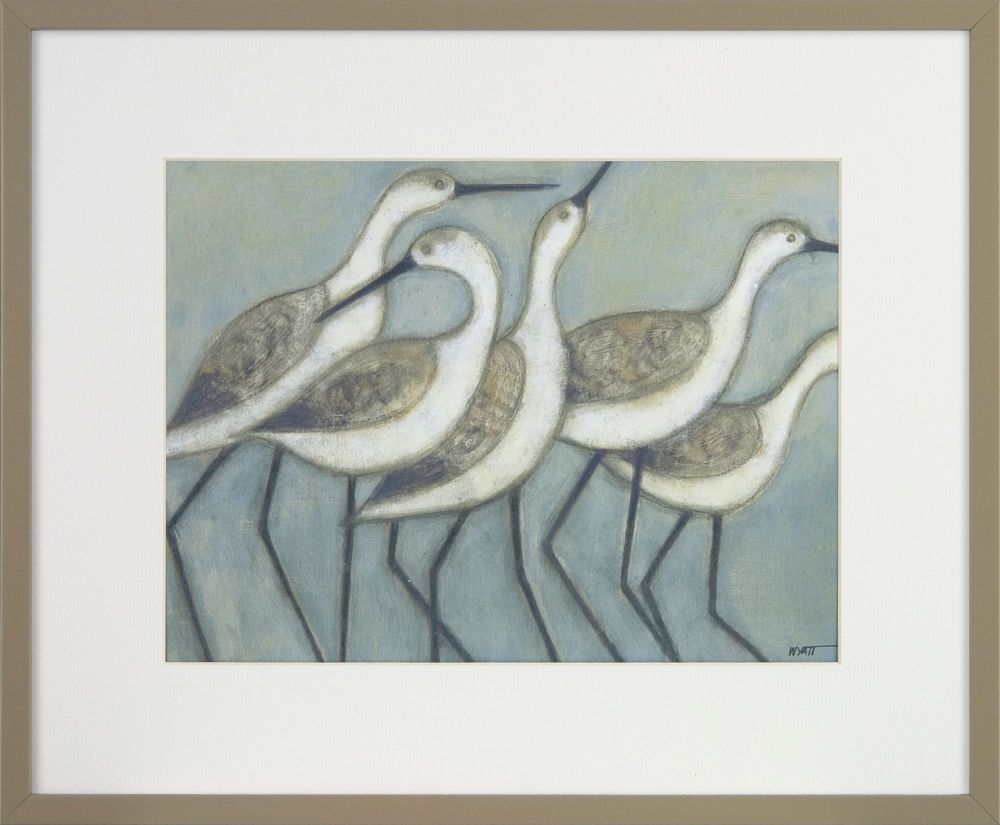 Shore Wader Birds I - 43 x 36 cm