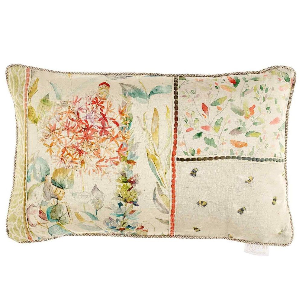 Carneum Floral Rectangular Country Cushion - 40 x 60cm