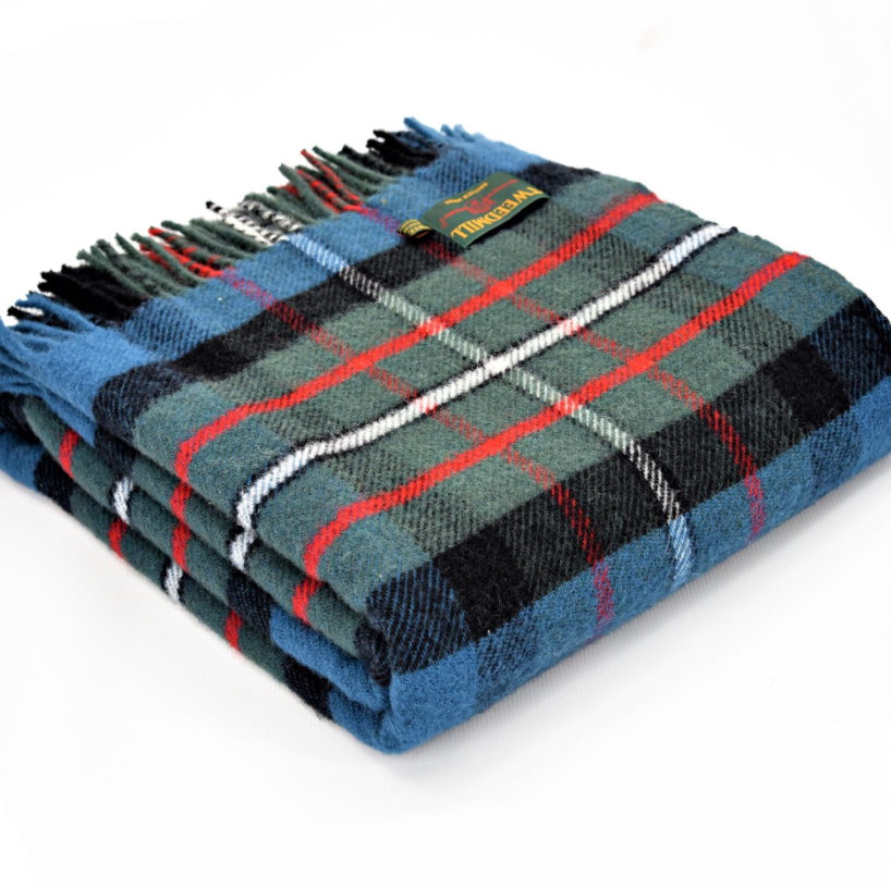 Tweedmill Ferguson Tartan Check Travel Rug / Blanket / Throw / Picnic