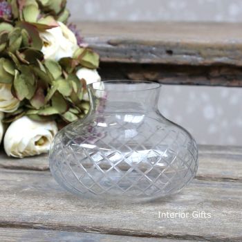 Vintage Style Glass Vase