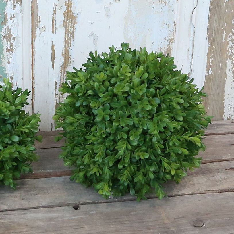 Realistic Faux Boxwood Buxus Ball - 23 cm