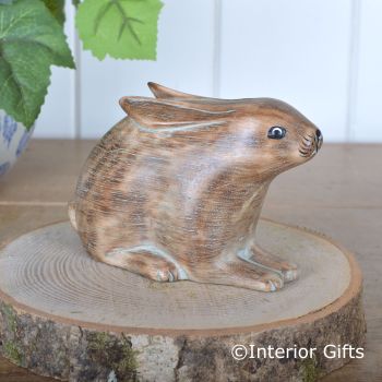 Archipelago Wooden Hare or Leveret - Animal Wood Carving