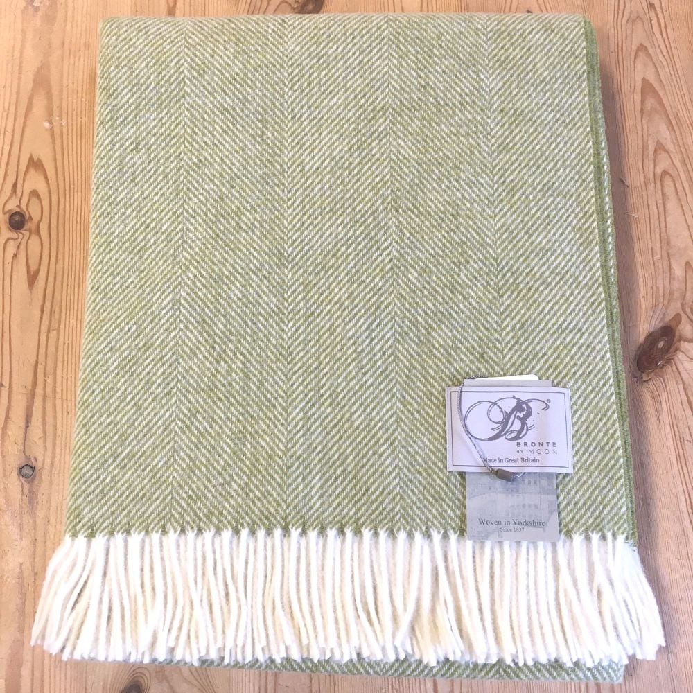 Bronte By Moon Throws & Wool Blankets Pure New Wool, Shetland and