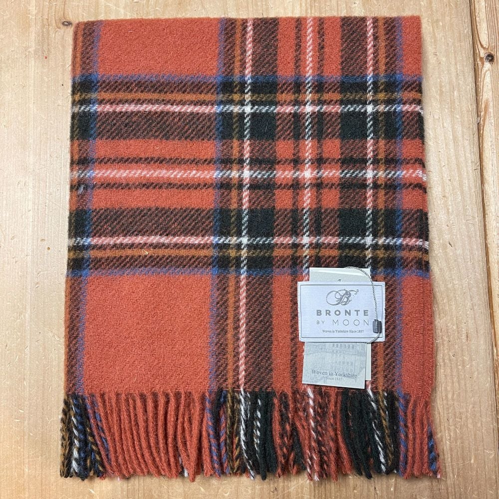 Bronte by Moon Knee Rug or Lap Blanket in Antique Royal Stewart Tartan