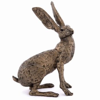 Tess the Dorset Hare Frith Bronze Sculpture by Thomas Meadows
