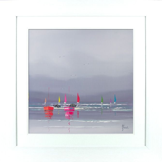 'Sea of Sails III' by Frederic Flanet - 77x77cm