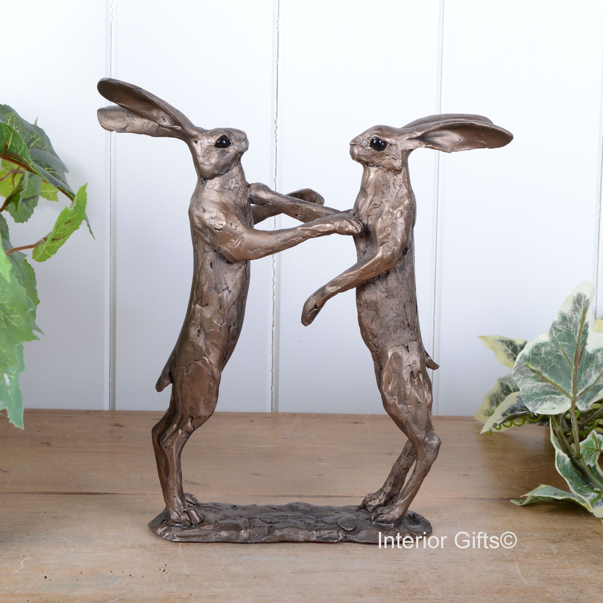 Frith Bronze boxing Hares