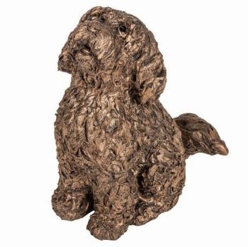 HARRY COCKAPOO 'Dinner Please' Frith Bronze Sculpture by Adrian Tinsley *NEW*