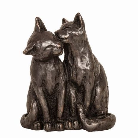 Premier Collection Loving Cats Gallery Bronze Sculpture by Paul Jenkins