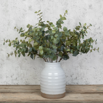 Faux Eucalyptus Bushy Spray 76 cm