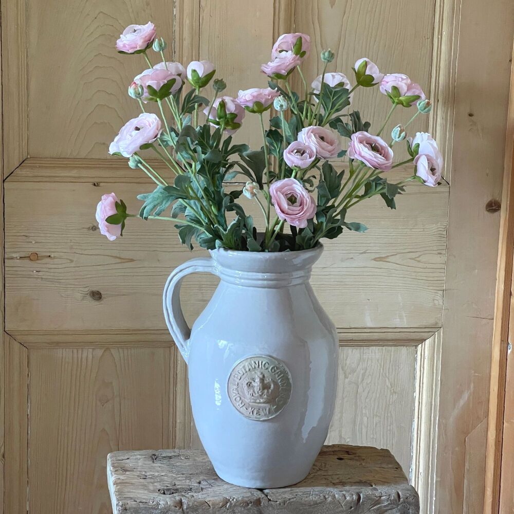 Kew Royal Botanic Gardens Flower Jug in Almond