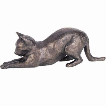 Tilly Cat Large Frith Bronze Sculpture by Paul Jenkins