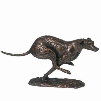 Premier Collection Speed Greyhound Running Frith Gallery Bronze Sculpture by Paul Jenkins