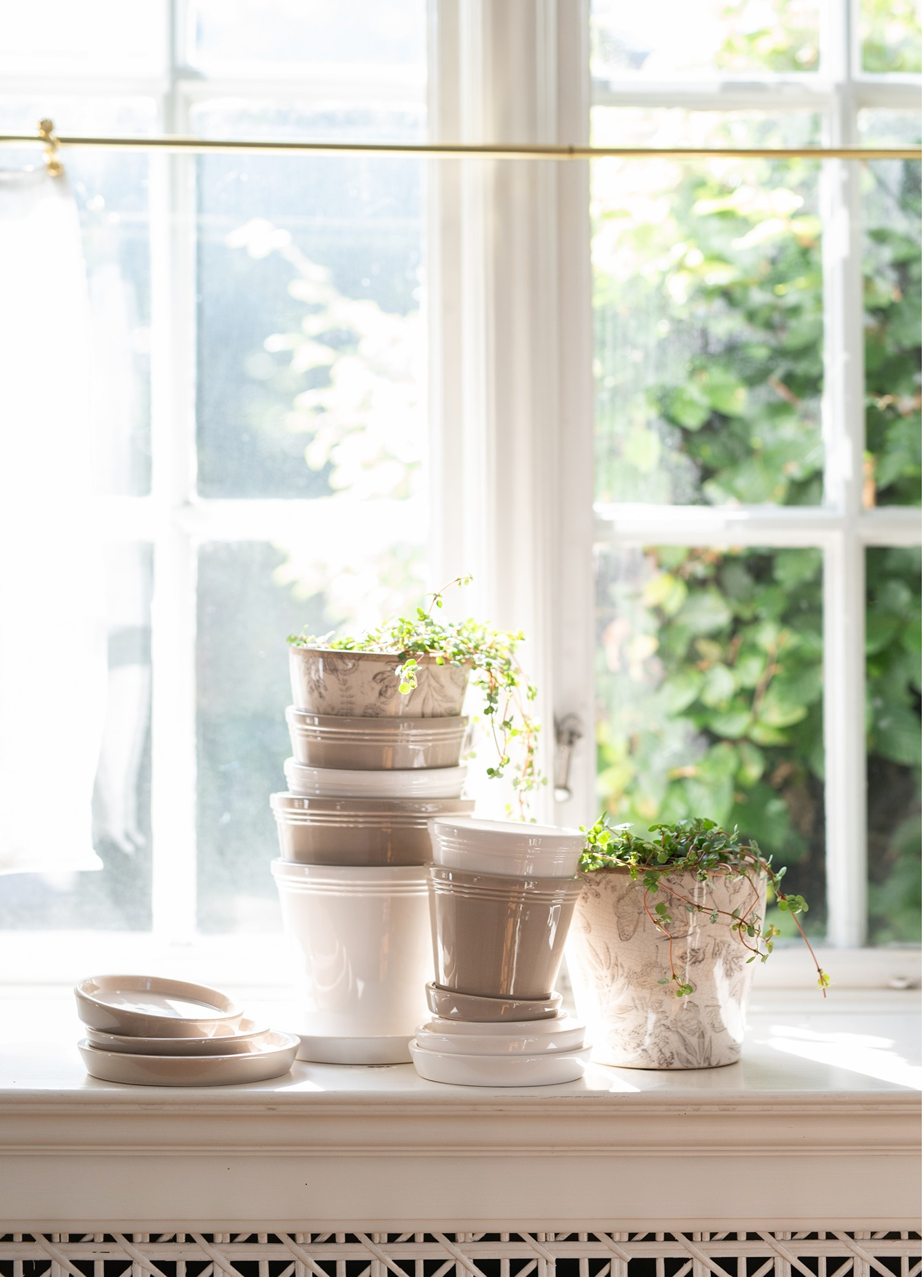 Ceramic Glazed Flower Pots