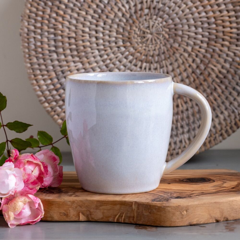 Stoneware Grey & Beige Mug - Large