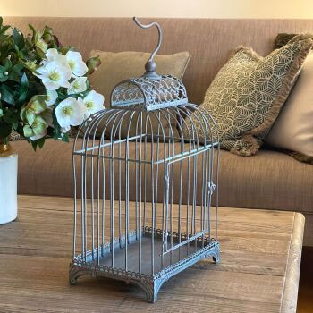 Decorative Metal Birdcage Vintage Style