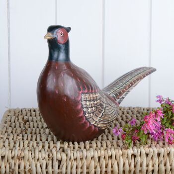 Archipelago Pheasant Wood Carving