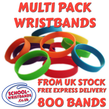 MULTI-PACK DINNER BANDS X 800 pcs. Includes express delivery.