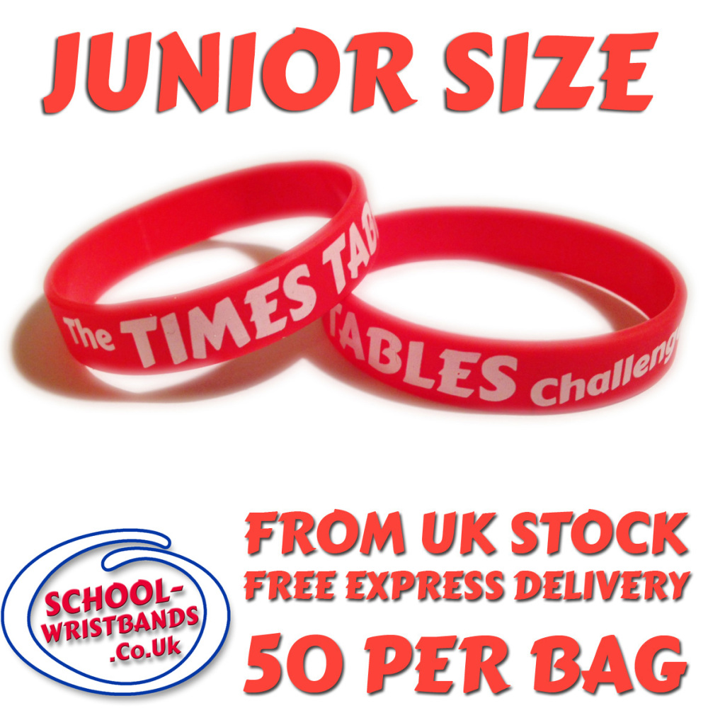 TIMES TABLES CHALLENGE - JUNIOR SIZE - Includes express delivery & VAT!