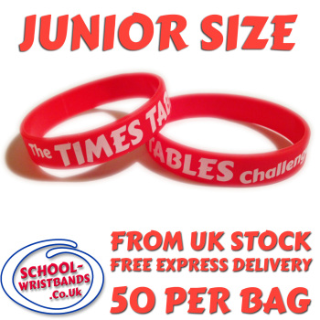 TIMES TABLES CHALLENGE - JUNIOR SIZE - Includes express delivery!