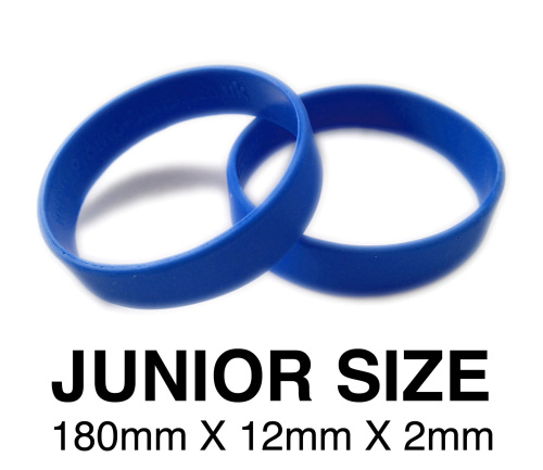 Junior Royal Blue school wristbands