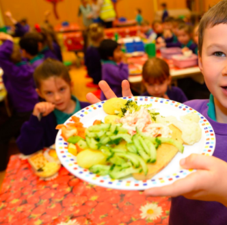 School dinner exchanged for dinner wristband