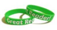 Great Reader school reward wristbands