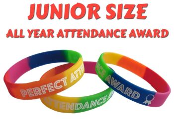 ATTENDANCE - JUNIOR SIZE - RAINBOW - Includes express delivery!