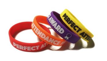 Southwark Primary School - Custom Printed Attendance Reward Wristbands by S