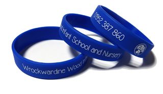 WrockWardine School Custom Printed School Wristbands by School-Wristbands.c