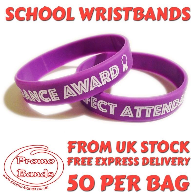 ATTENDANCE-SCHOOL-WRISTBANDS-www.Promo-bands.co.uk