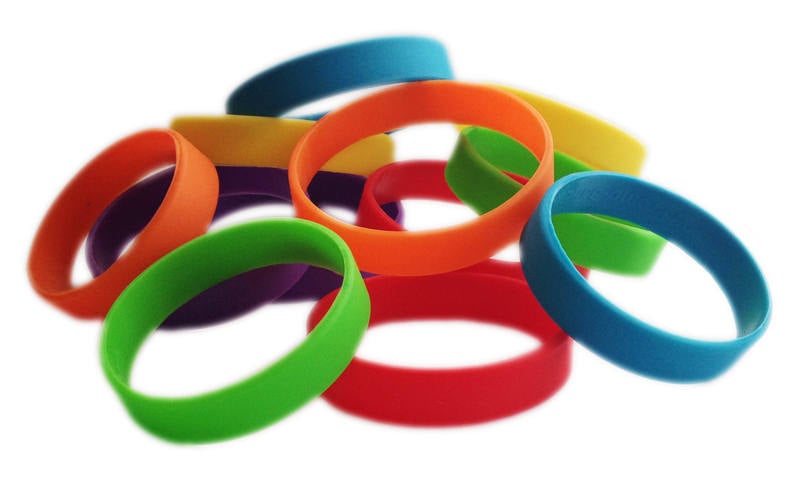 FREE SCHOOL DINNERS INITIATIVE WRISTBANDS