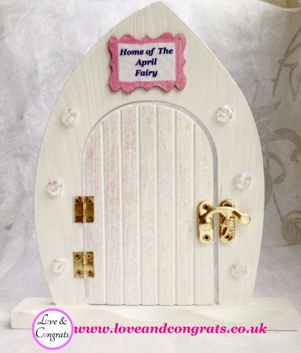 d. April Fairy Door & Fairy Flower Necklace