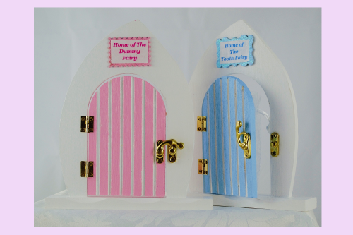 Dummy Fairy Door - Pink or Blue