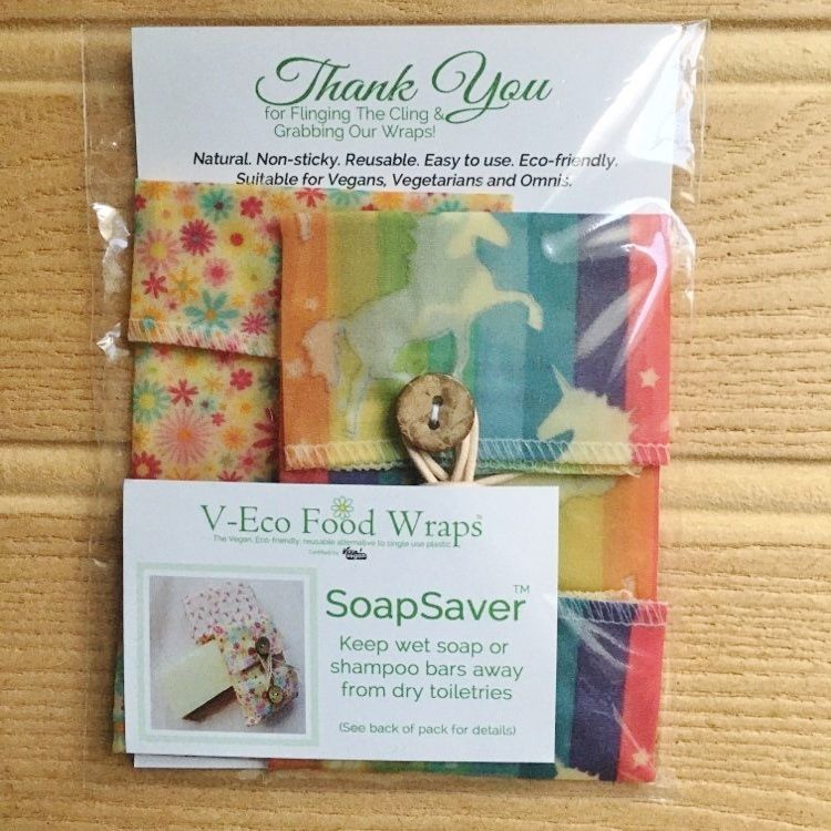 SoapSaverâ„¢ - Unicorn & Ditsy Pink Flowers