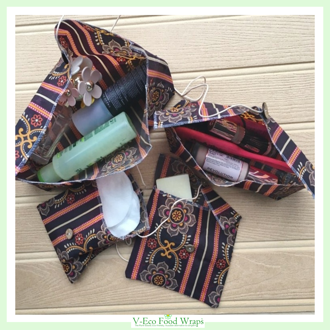 BeautyBundle™ - Burgundy Floral Stripe