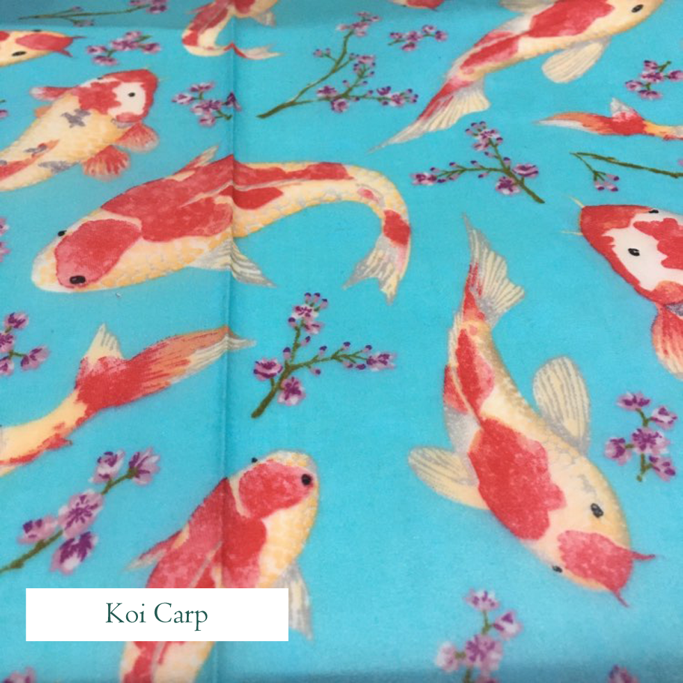 Koi Carp Fabric, V-Eco Home