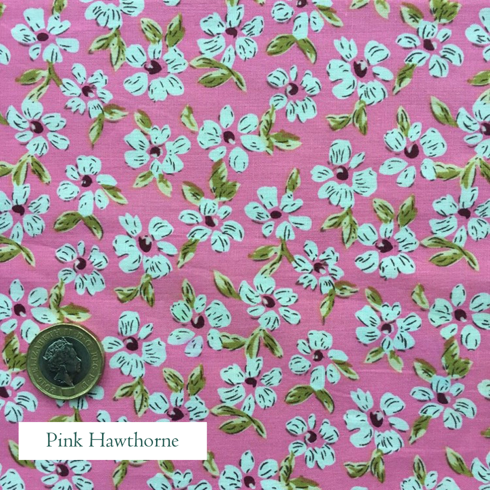 Pink Hawthorne Fabric, V-Eco Home