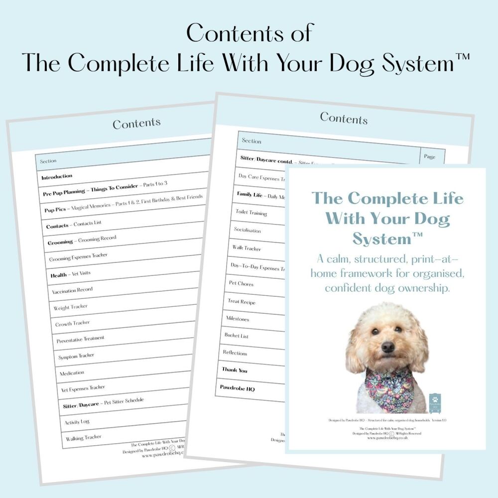 The Complete Life With Your Dog System&trade;