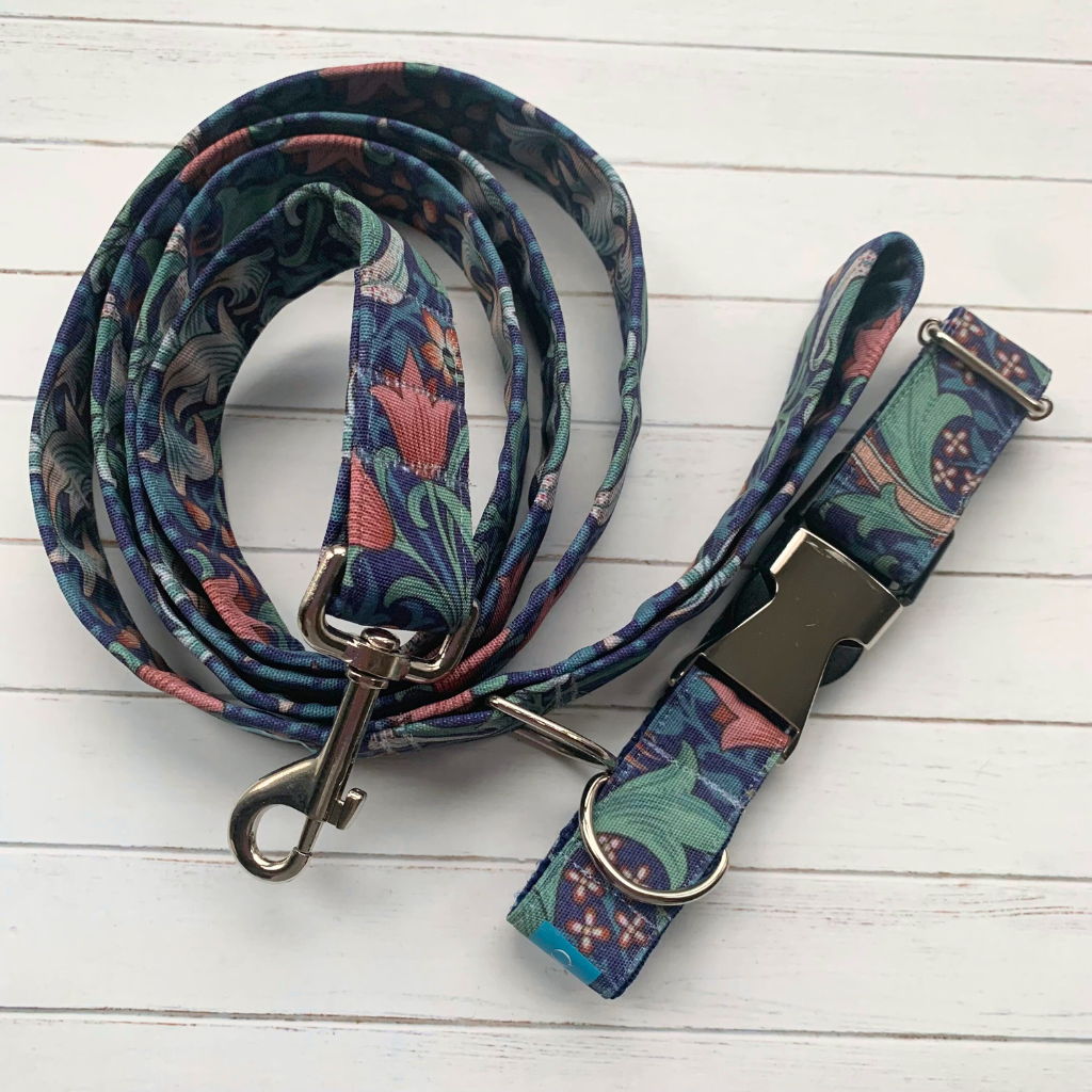 COLLAR & LEAD - Golden Lily, Midnight